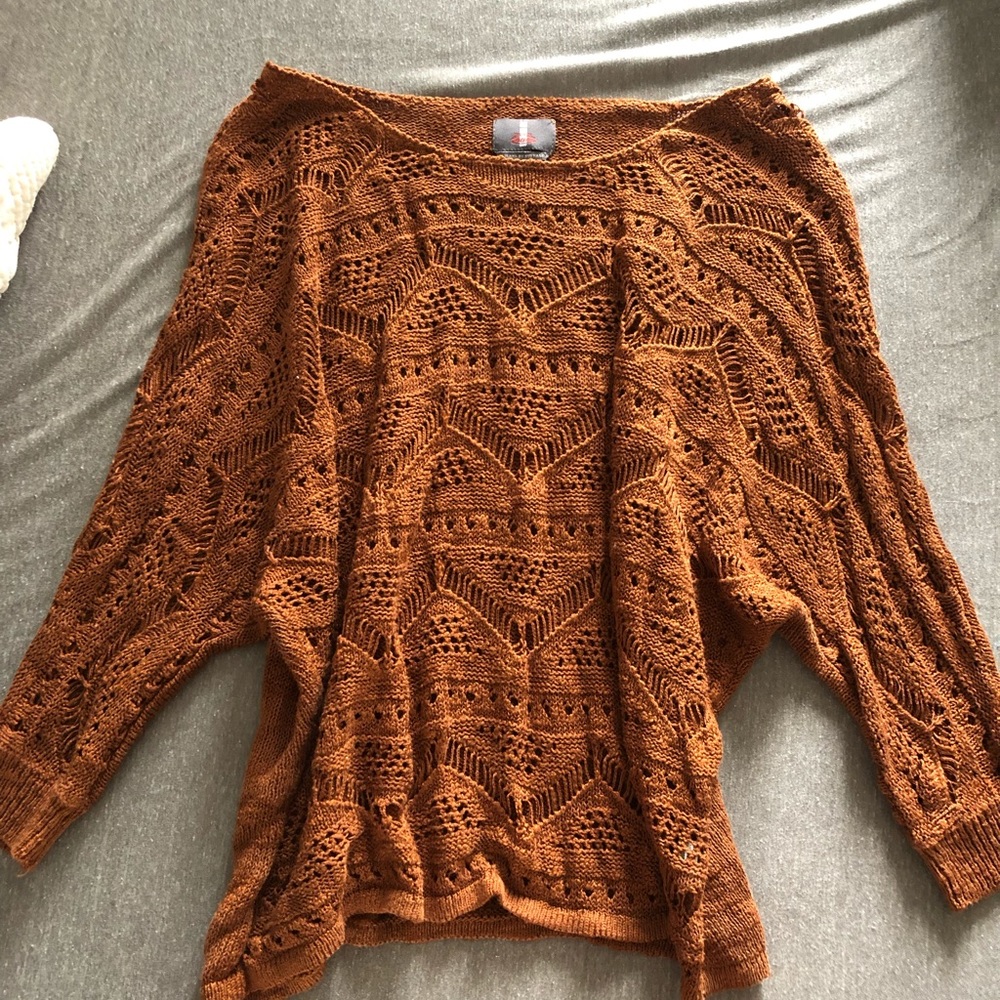 One shoulder/Off shoulder sweater top